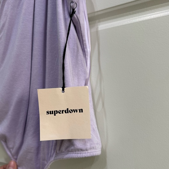 SUPERDOWN One Shoulder Body Suit - Picture 7 of 8